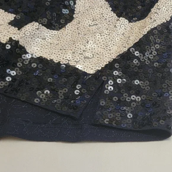 J. Crew Sequin Anchor Nautical Racerback Tank Top - Picture 11 of 14